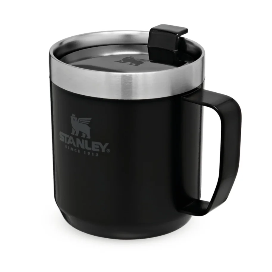 Everyday Camp Mug 0.35l matte black pebble