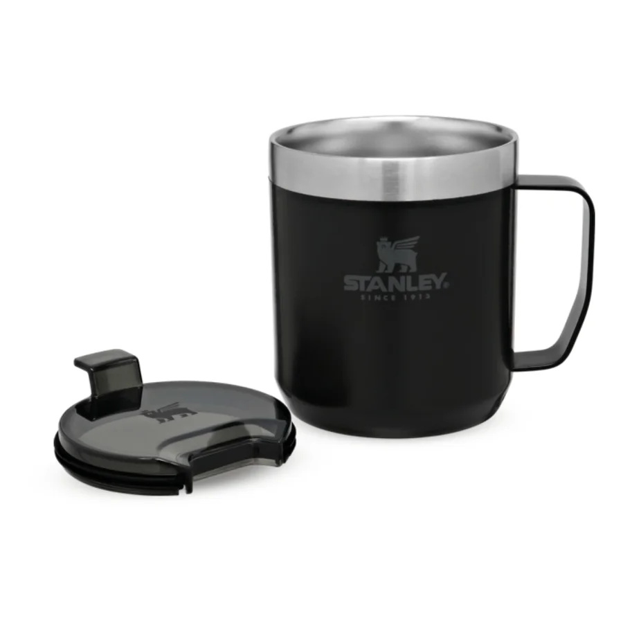 Everyday Camp Mug 0.35l matte black pebble