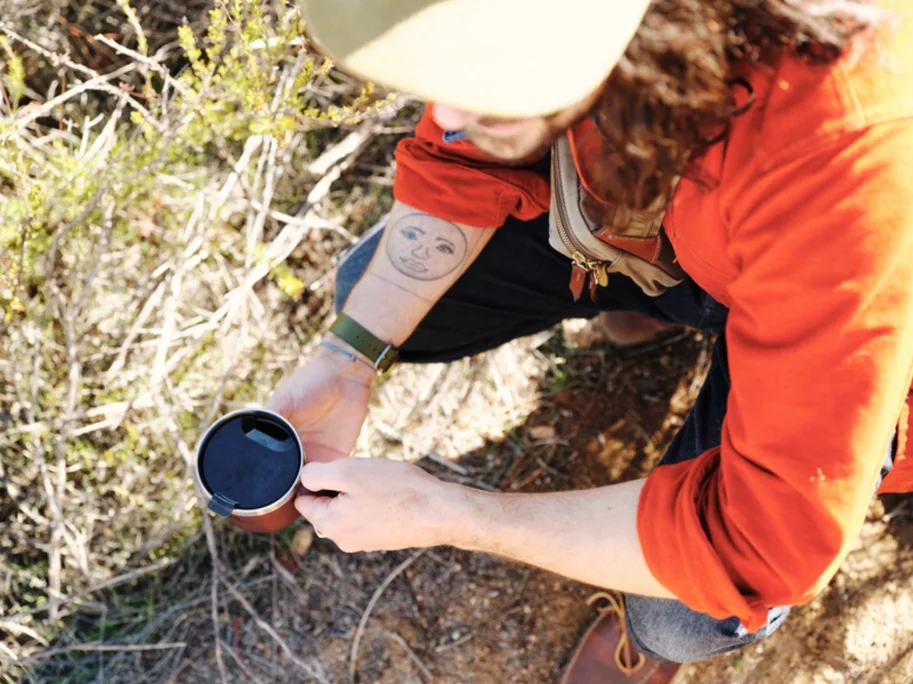 Everyday Camp Mug 0.35l hammertone clay