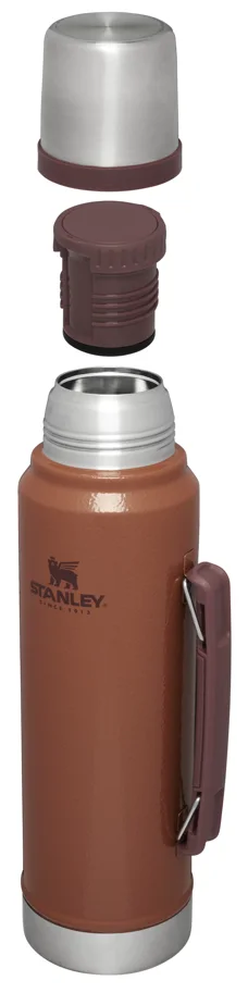 Legendary Classic Flasche 1.0l hammertone clay