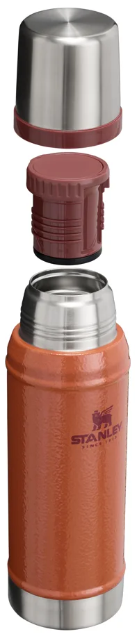 Legendary Classic Flasche 0.75l hammertone clay