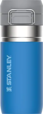 Quick-Flip Wasserflasche 0.47l azure