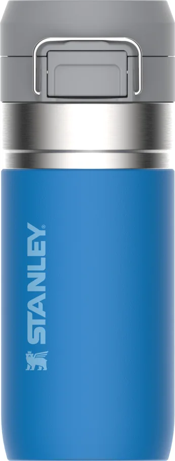 Quick-Flip Wasserflasche 0.47l azure