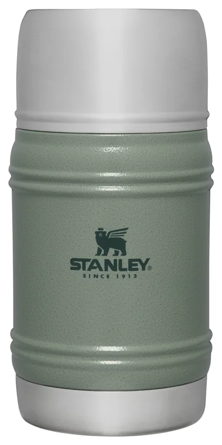 Artisan Thermal Food Jar 0.5l hammertone green