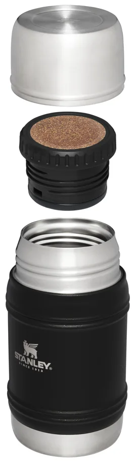 Artisan Thermal Food Jar 0.5l black moon