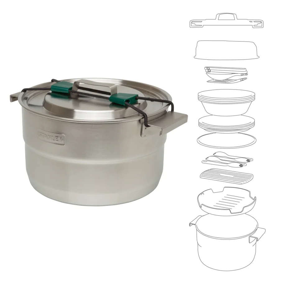 Full Kitchen Base Camp Cook Set 3.5l