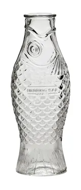 P. Navone Fish&Fish Flasche 1lt 10.6X7.5X29cm Trans klar