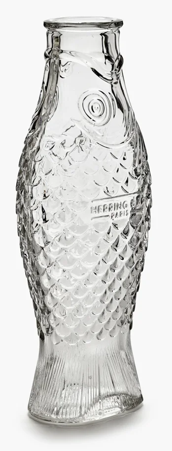 P. Navone Fish&Fish Flasche 1lt 10.6X7.5X29cm Trans klar
