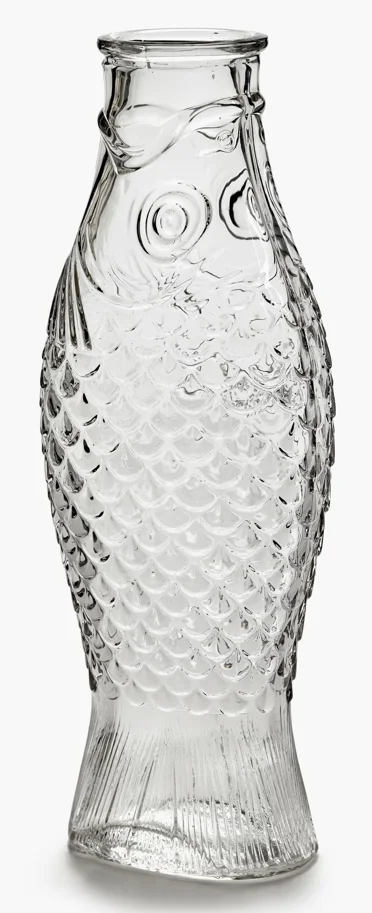 P. Navone Fish&Fish Flasche 1lt 10.6X7.5X29cm Trans klar