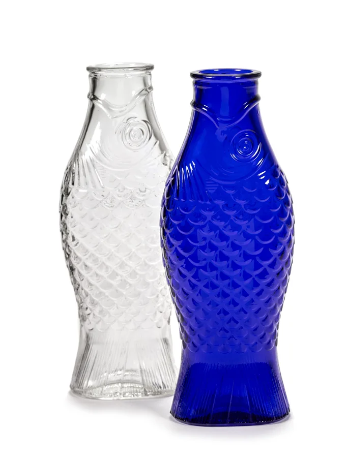 P. Navone Fish&Fish Flasche 1lt 10.6X7.5X29cm Trans klar