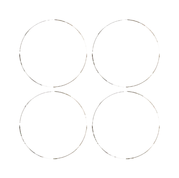 4er Set Gloire Gourmet Teller flach D27cm Aligro