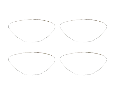 4er Set Gloire Vago Schale D18cm 470ml Aligro