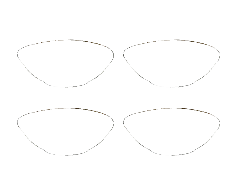4er Set Gloire Vago Schale D18cm 470ml Aligro