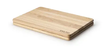 SALTO Schneidebrett 2er, Gummibaumholz