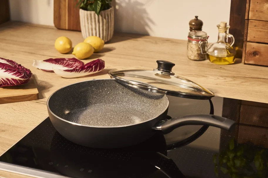 Bologna Ceramic Schmorpfanne mit Deckel 28cm