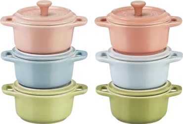 6tlg. mini Cocotte Set