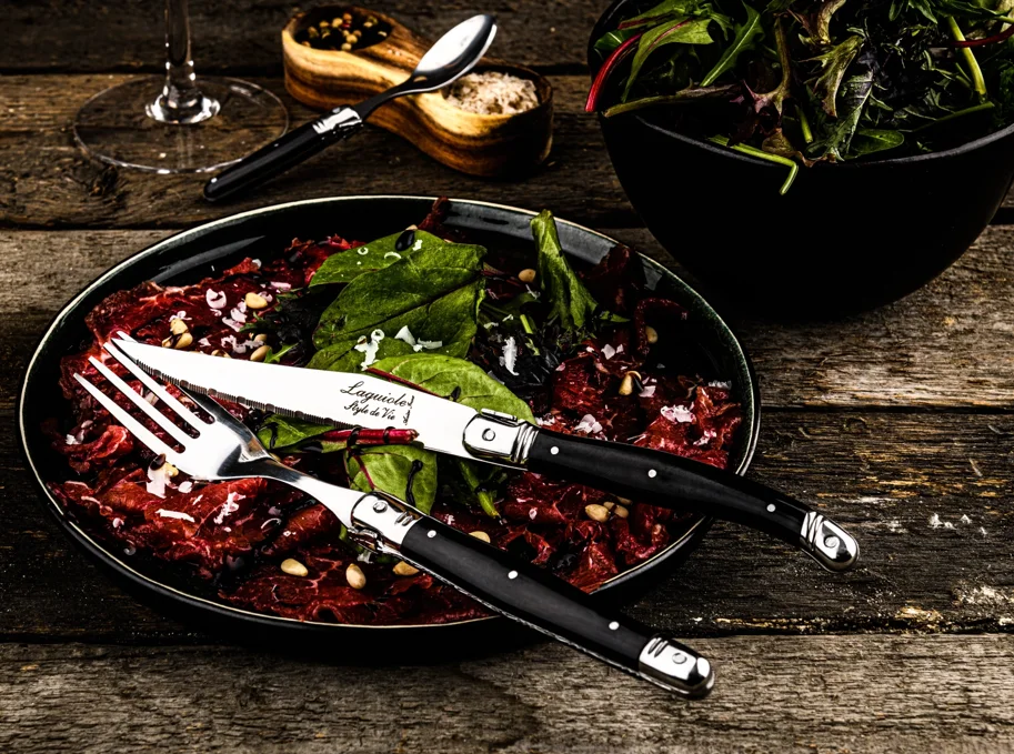 6tlg. Premium Line Steakmesserset mit Messerblock