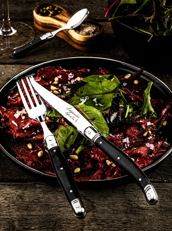 6tlg. Premium Line Steakmesserset mit Messerblock