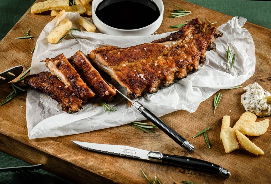 6tlg. Premium Line Steakmesserset mit Messerblock
