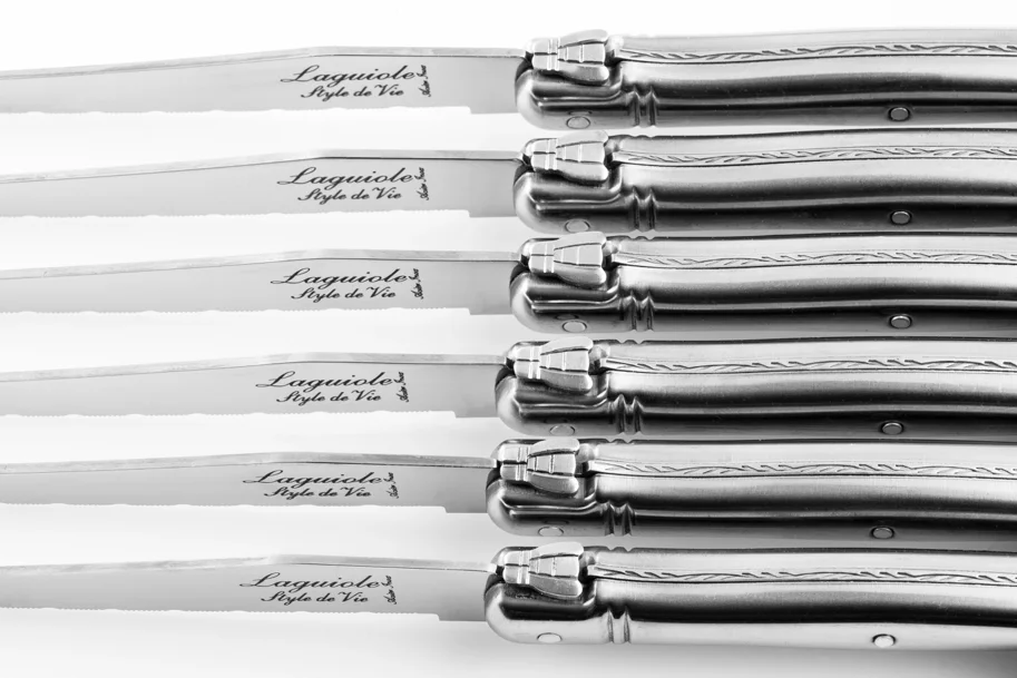 6tlg. Premium Line Steakmesserset mit Messerblock