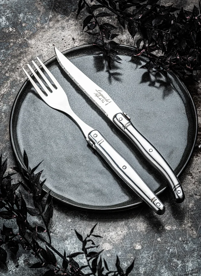 6tlg. Premium Line Steakmesserset mit Messerblock