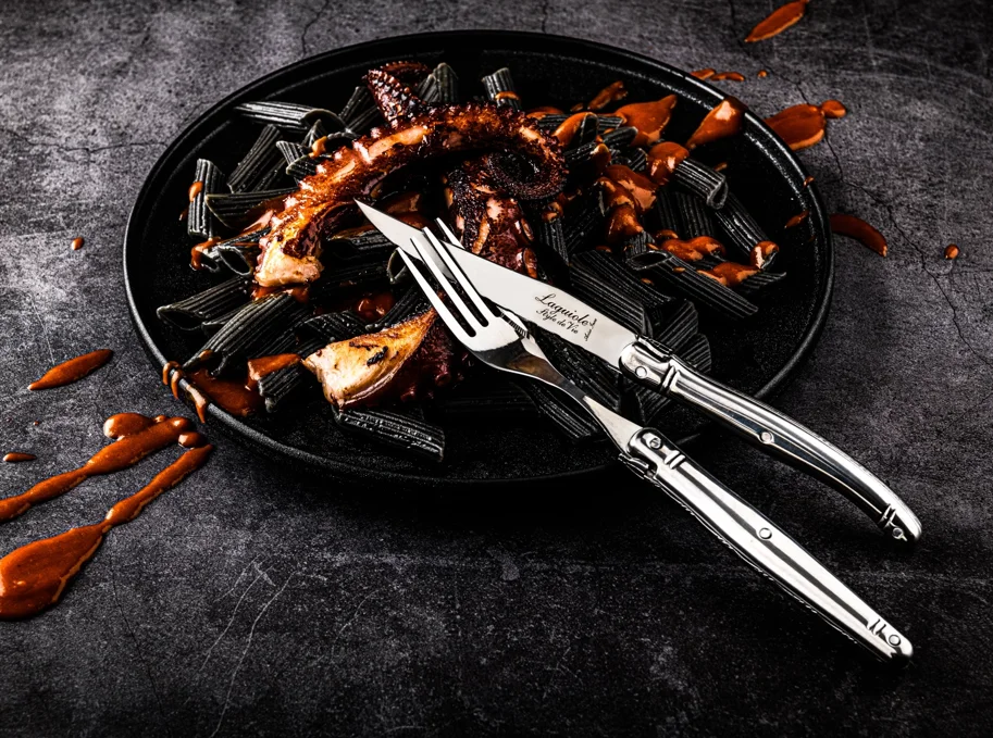 6tlg. Premium Line Steakmesserset mit Messerblock
