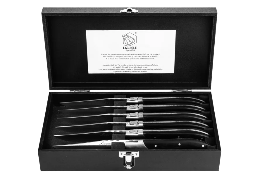 6tlg. Luxury Line Steakmesserset