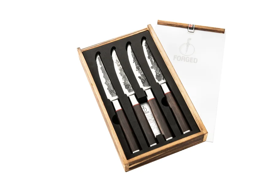 4tlg. Sebra Steakmesserset