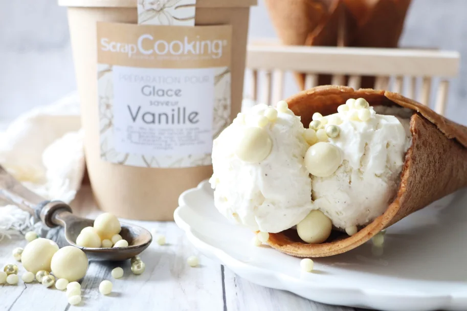 Fertigmischung für Vanille Eiscreme 145g