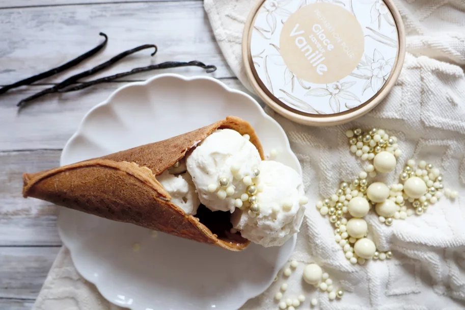 Fertigmischung für Vanille Eiscreme 145g