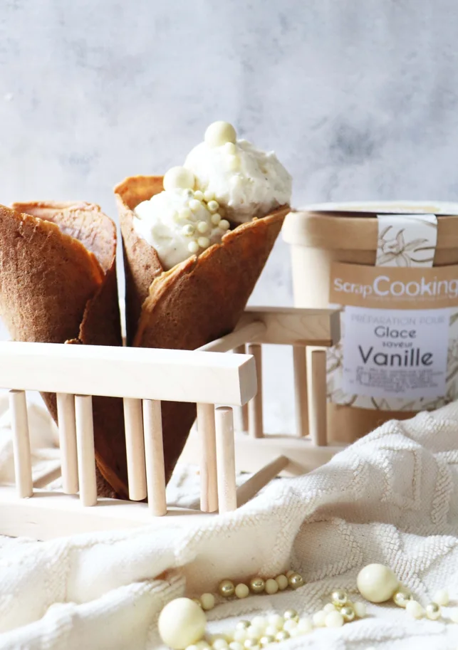 Fertigmischung für Vanille Eiscreme 145g