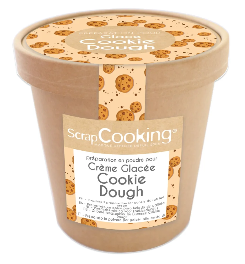 Fertigmischung für Cookie Dough Eiscreme 110g