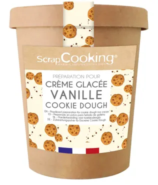 Fertigmischung für Cookie Dough Eiscreme 110g
