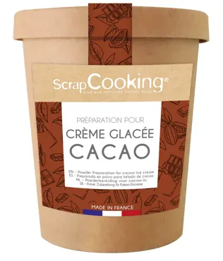 Fertigmischung für Schokoladen Eiscreme 185g