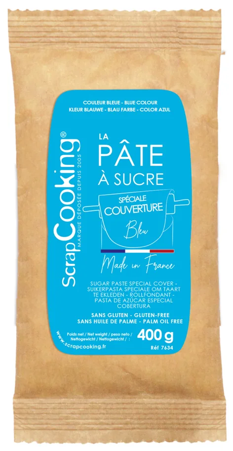 Rollfondant  400g blau