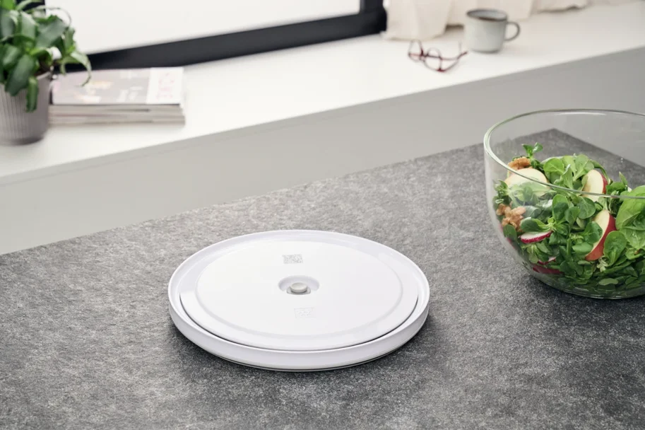Fresh & Save Bowls Vakuumdeckel 24cm L, ABS, Weiss