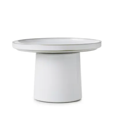 Caractère Tortenplatte 15x9.5cm kumulus weiss