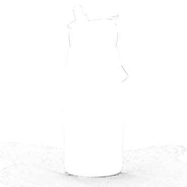 Thrive Flip Straw 1.0l charcoal