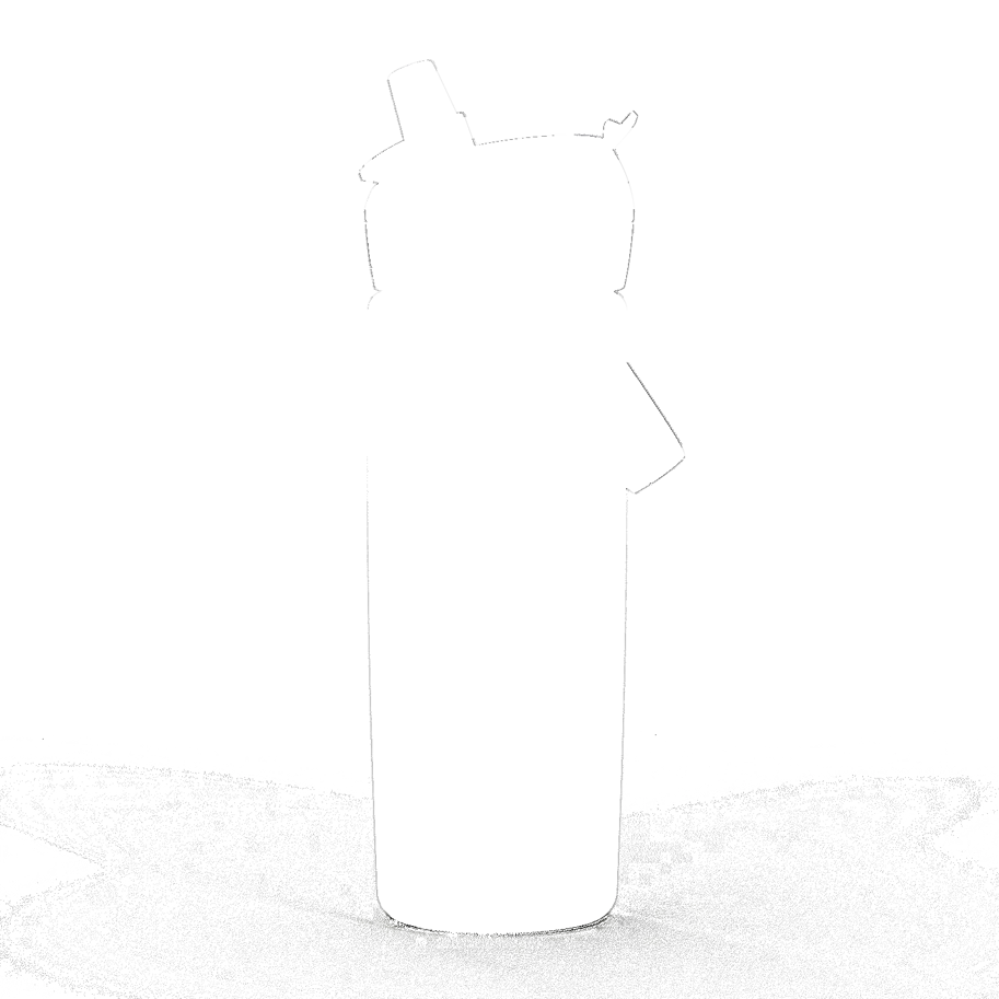 Thrive Flip Straw 0.6l charcoal