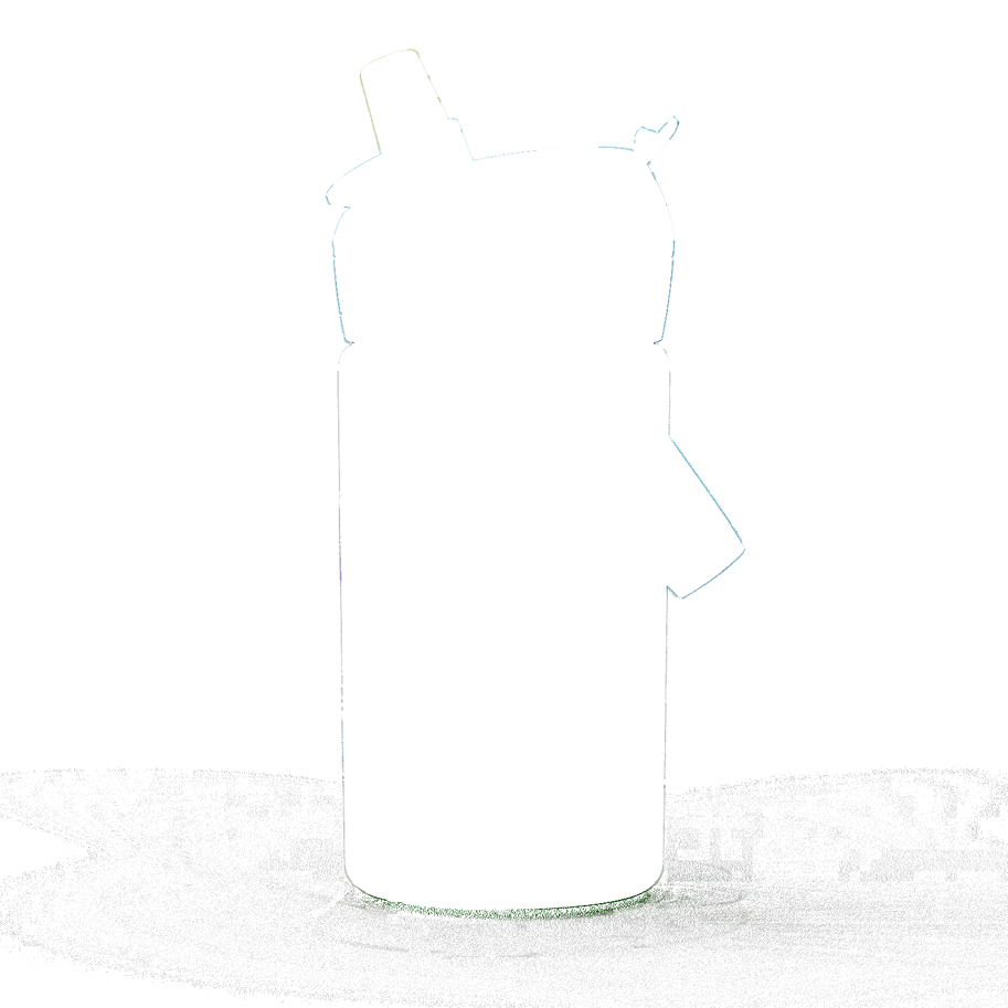 Thrive Flip Straw Kids 0.4l hip dinos