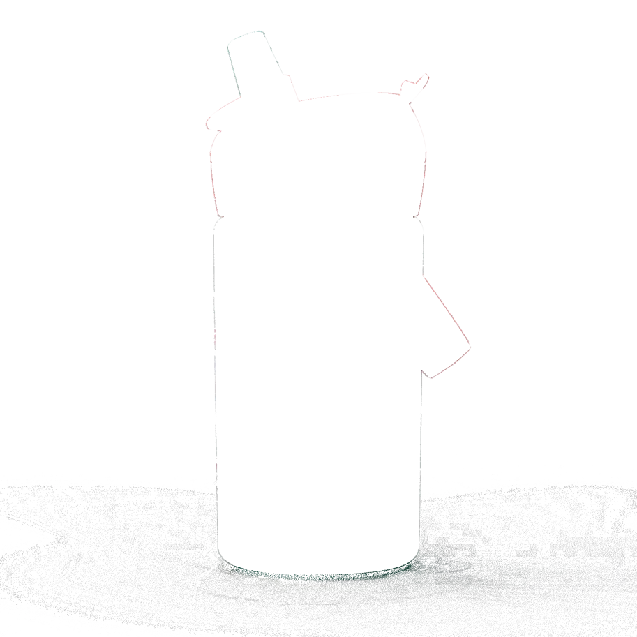 Thrive Flip Straw Kids 0.4l mermaid friends