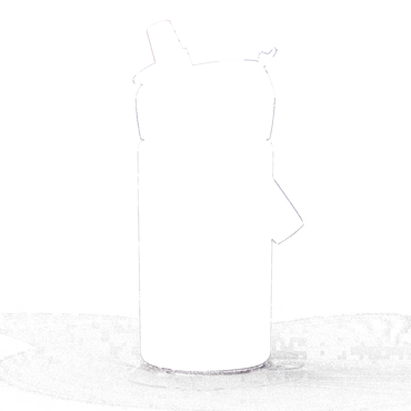 Thrive Flip Straw Kids 0.4l unicorn party