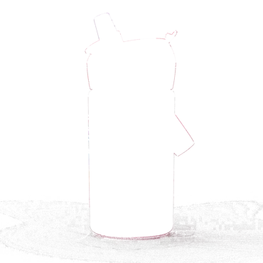 Thrive Flip Straw Kids 0.4l rainbow floral