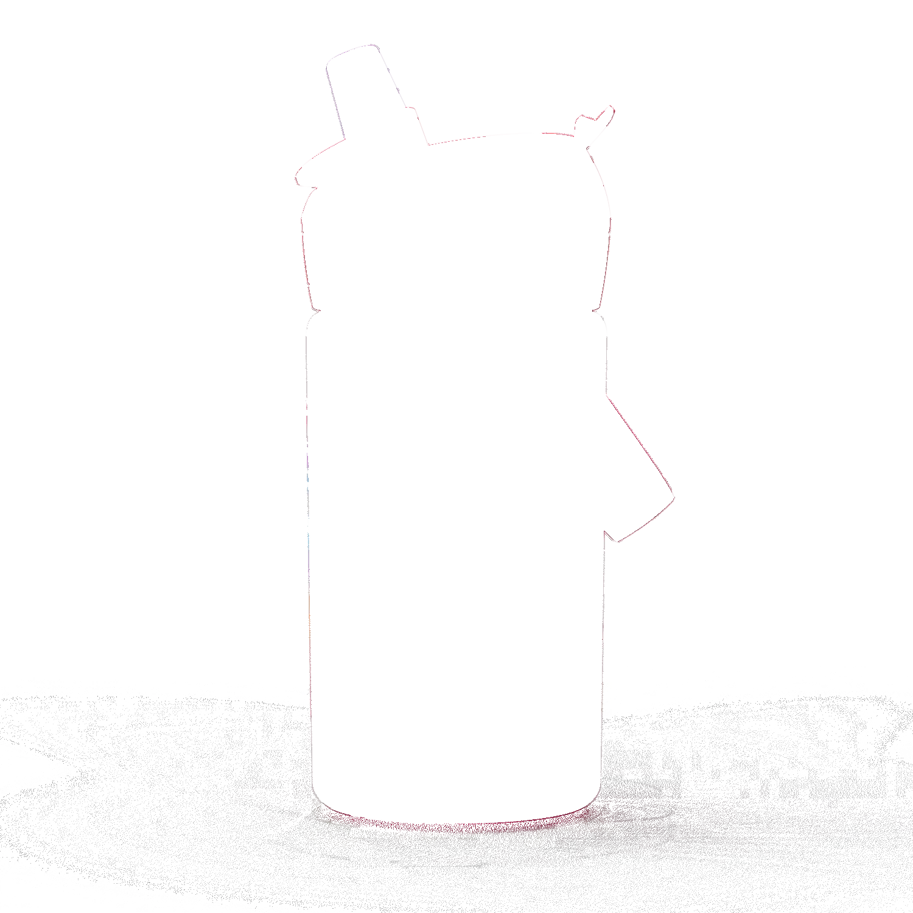 Thrive Flip Straw Kids 0.4l rainbow floral