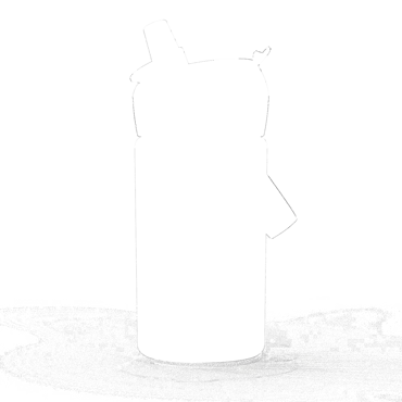 Thrive Flip Straw Kids 0.4l clear