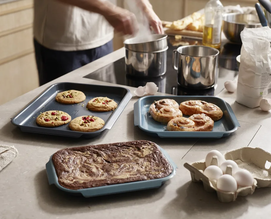 3er Set Nest Bake Backform 30x23 32.6x30 40.9x30