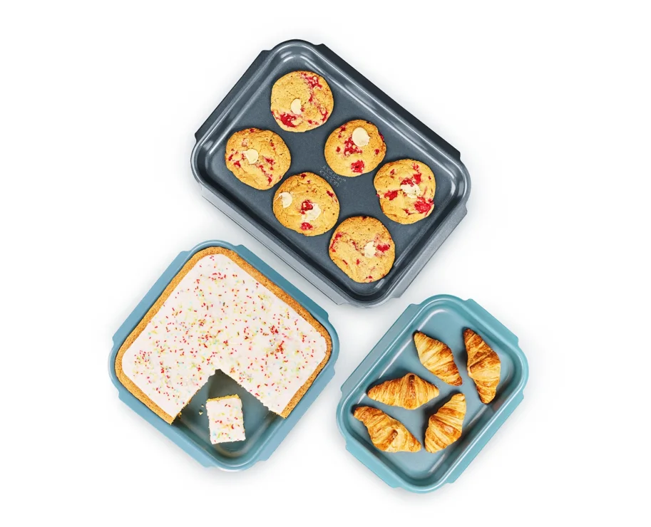 3er Set Nest Bake Backform 30x23 32.6x30 40.9x30
