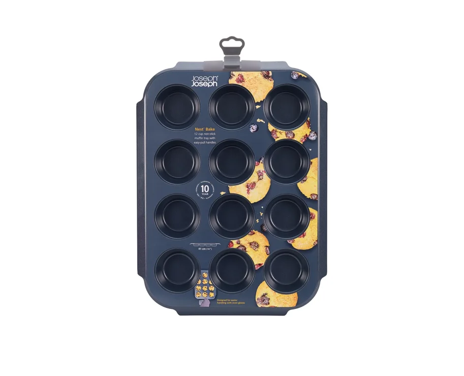 Nest Bake Backform 12 Muffins 30x41x3cm antihaftbeschichtet