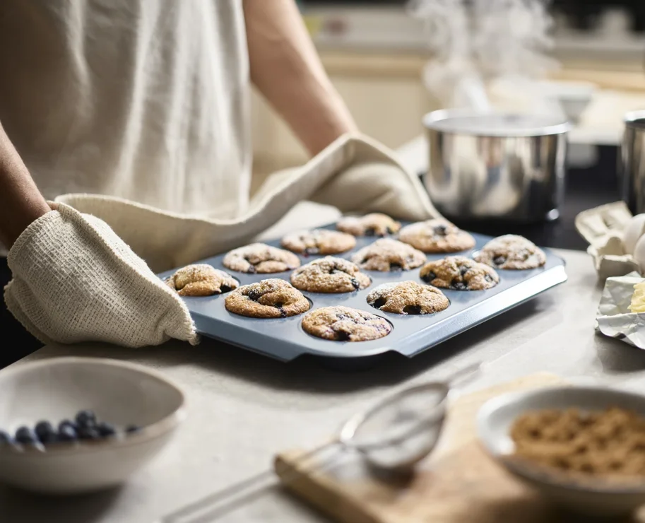 Nest Bake Backform 12 Muffins 30x41x3cm antihaftbeschichtet