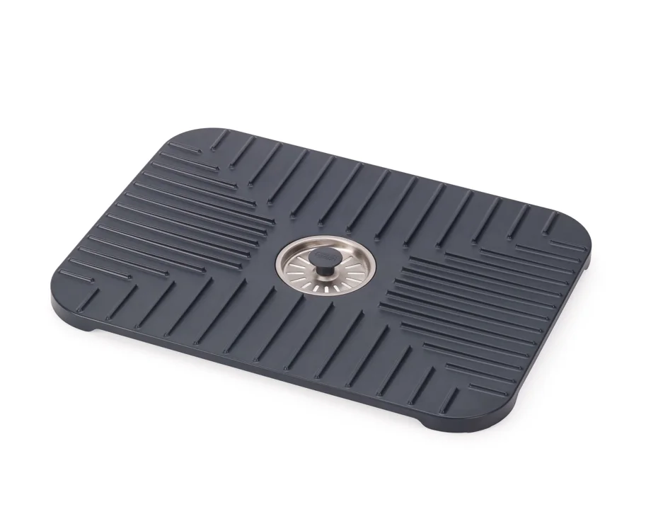 SinkShield Abtropfmatte mit Abfluss L 30x40cm ABS